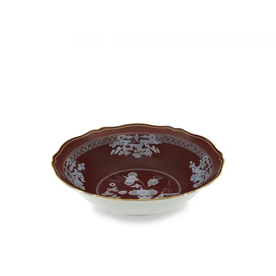 Oriente Italiano Castagna A.Doccia Round Deep Tray Cm 35 In. 13,8