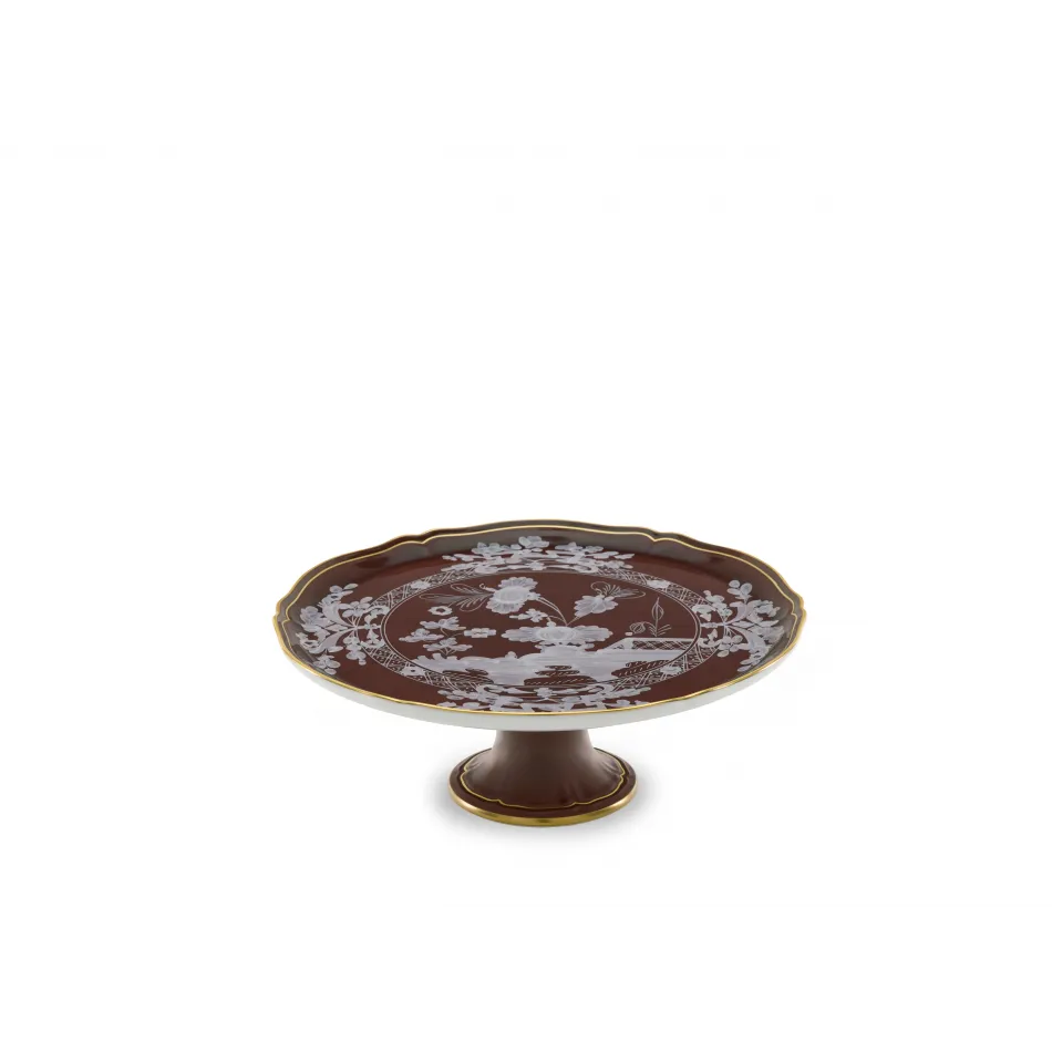 Oriente Italiano Antico Doccia Castagna Cake Stand 30.5 cm