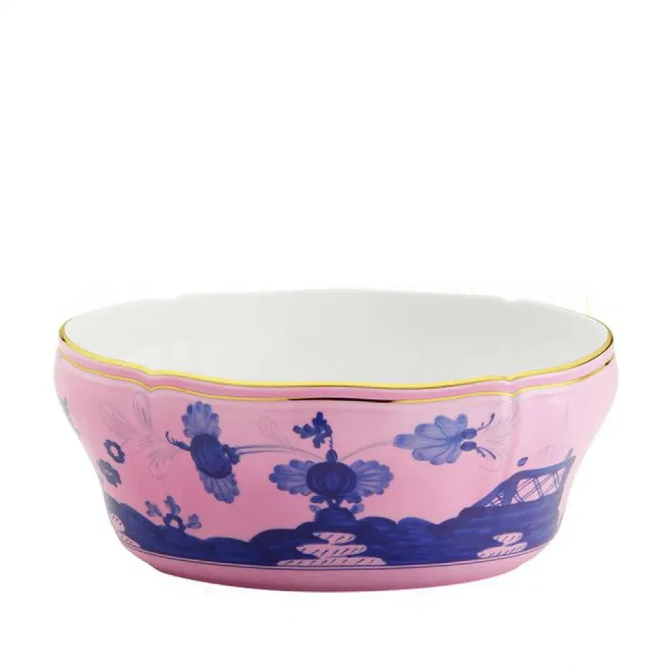 Oriente Italiano Azalea Oval Salad Bowl 9 3/4 in