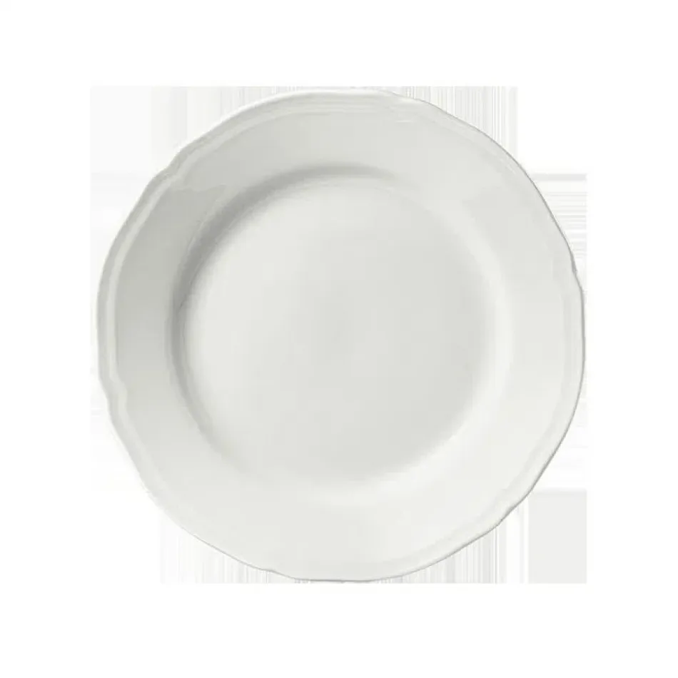 Antico Doccia Bianco Flat Bread Plate 6 3/4 in