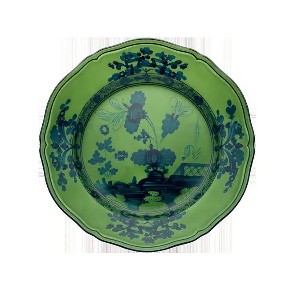 Oriente Italiano Malachite Flat Dessert Plate 8 1/4 in