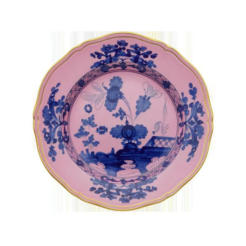 Oriente Italiano Azalea Flat Dessert Plate 8 1/4 in