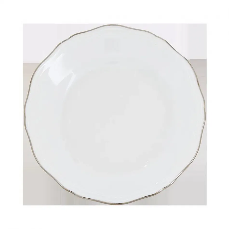 Corona Platino Flat Dessert Plate 8 1/4 in