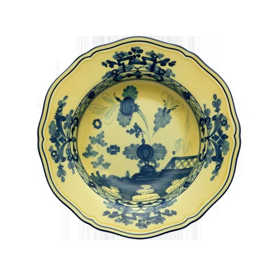 Oriente Italiano Citrino Soup Plate Cm 24 In. 9 1/2