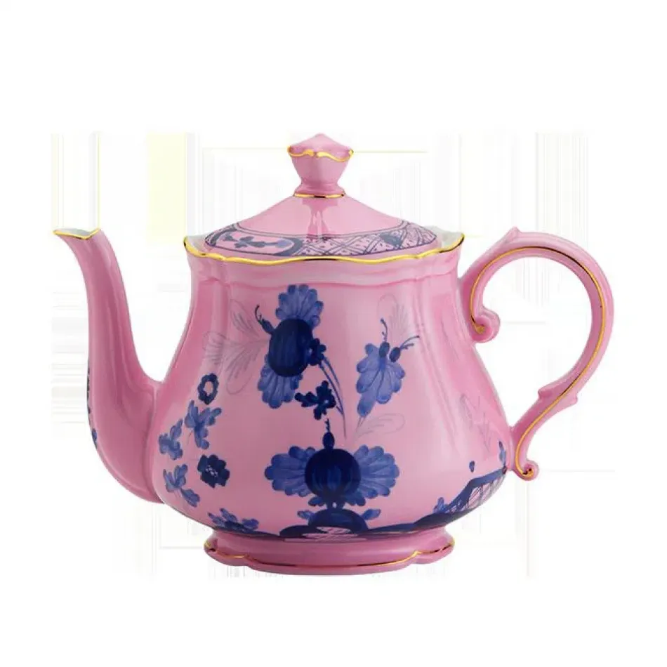 Oriente Italiano Azalea Teapot With Cover For 6 24 oz