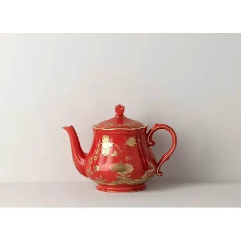 Oriente Italiano Rubrum Teapot With Cover For 6 Lt 0.68 oz 24