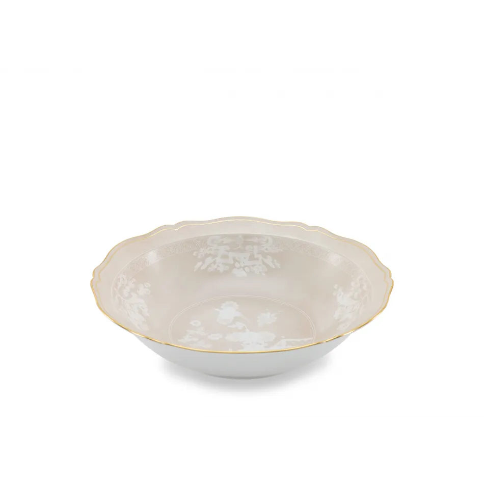 Oriente Italiano Antico Doccia Meringa Round Deep Tray 35 cm