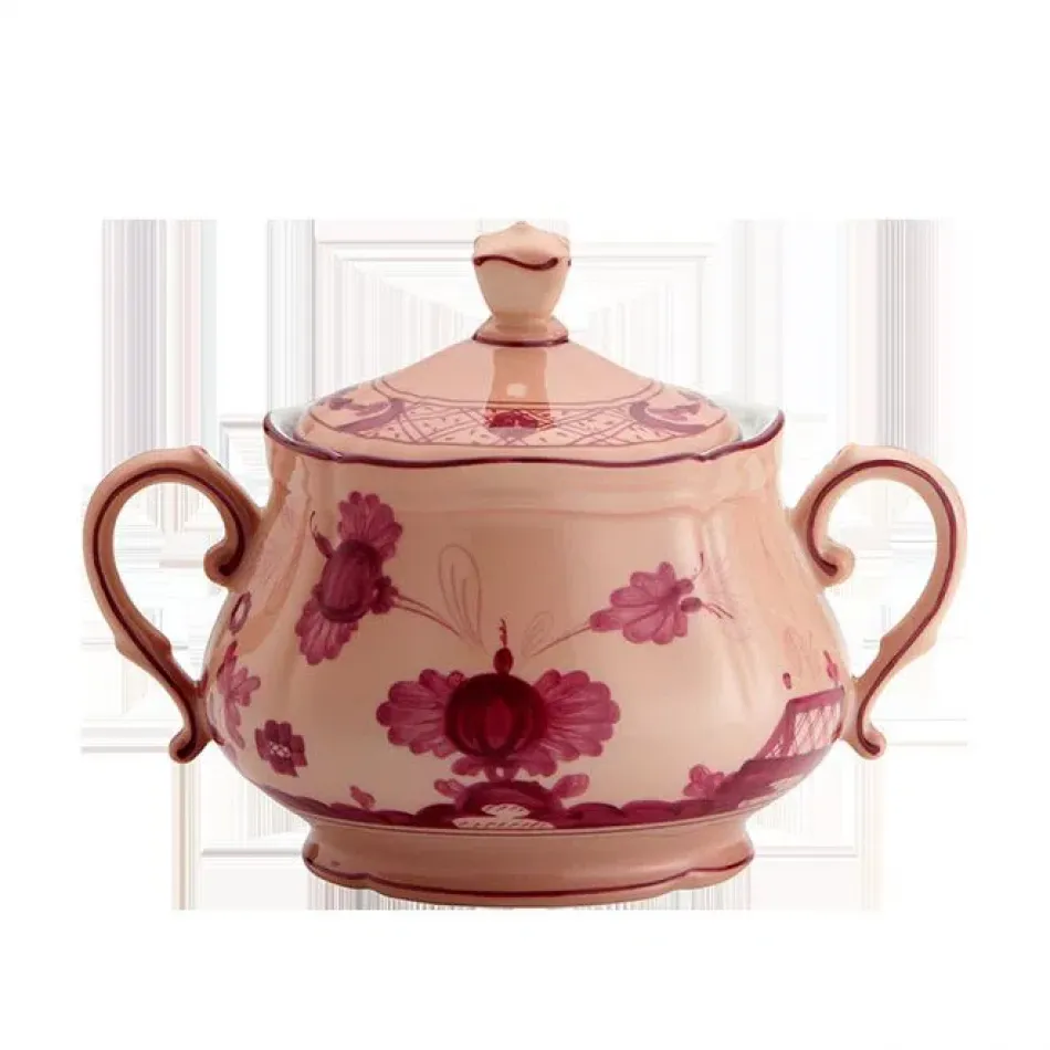 Oriente Italiano Vermiglio Sugar Bowl For 6 9 1/2 oz