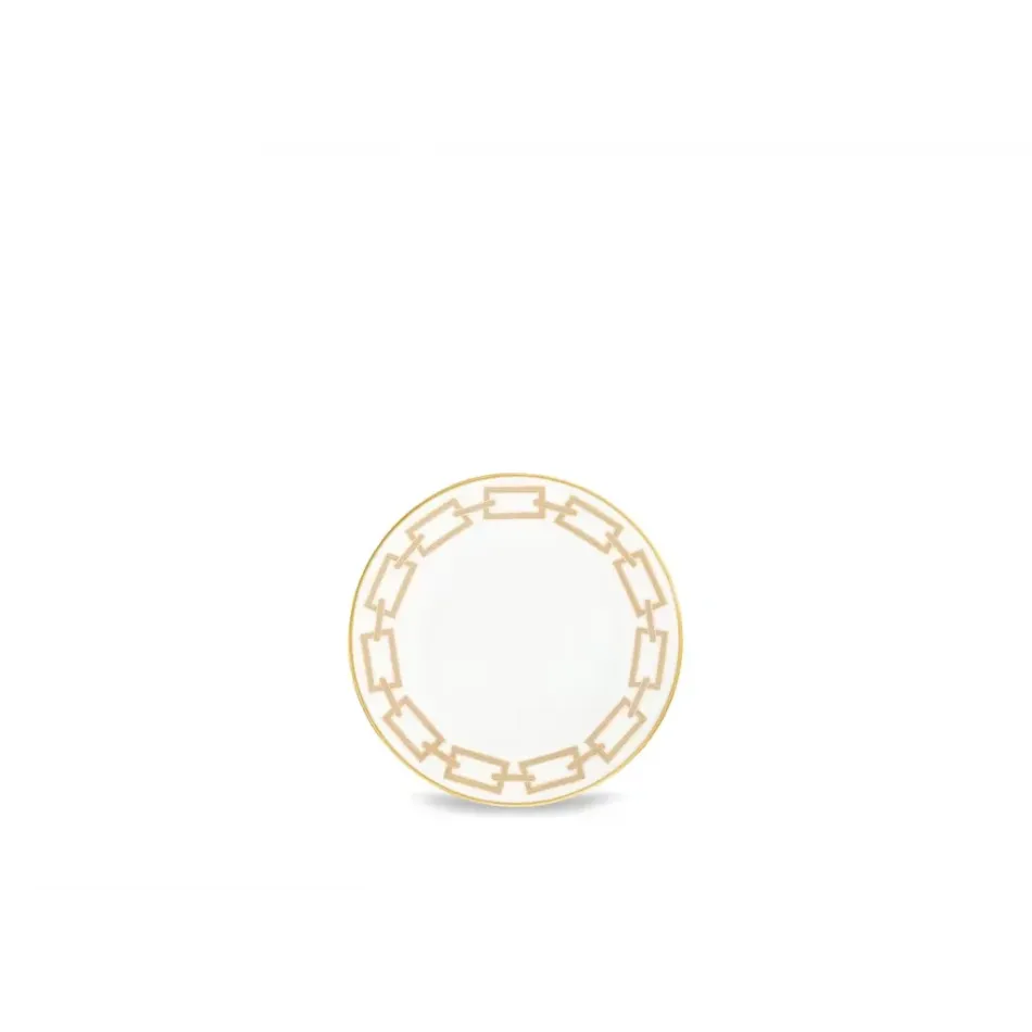 Catene Cachemire Flat Bread Plate Cm 16 In. 6 1/2 Impero Shape