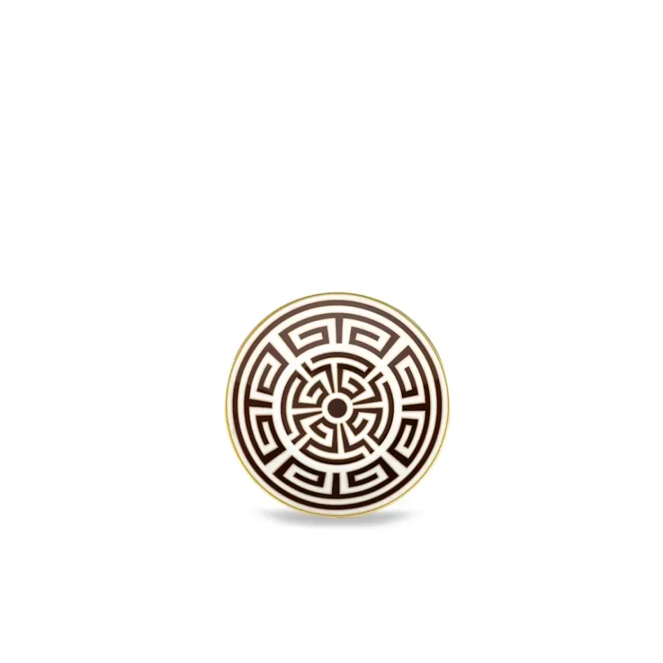 Labirinto Ebano Coffee Saucer Cm 11 In. 2 3/4, Impero Shape