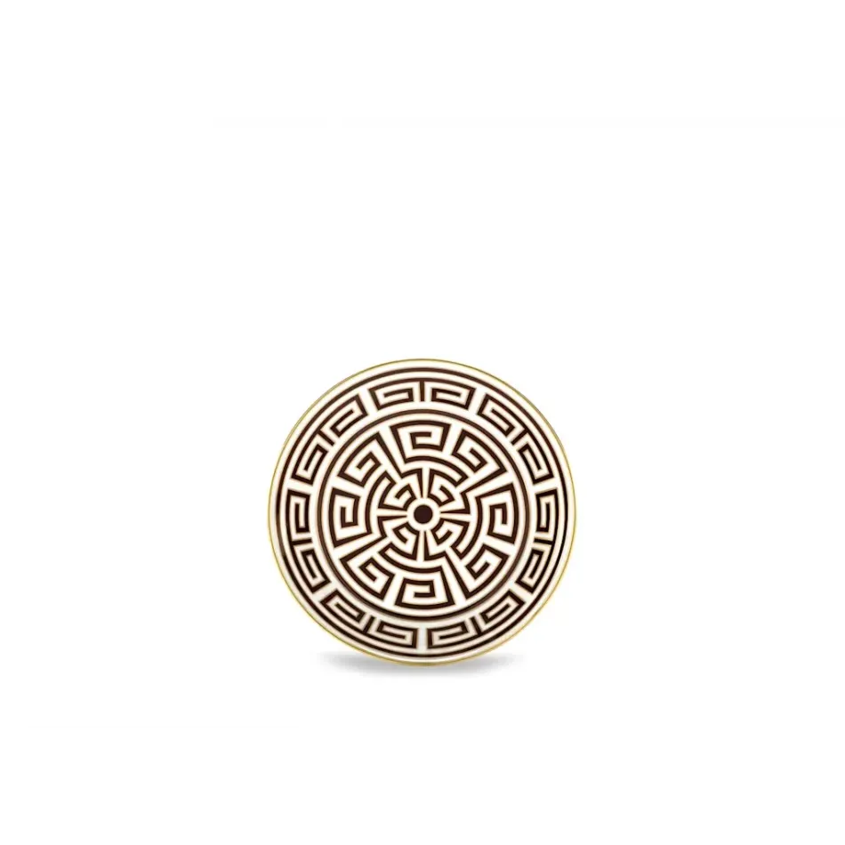 Labirinto Ebano Tea Saucer Cm 13,5 In. 5 1/4 Impero Shape