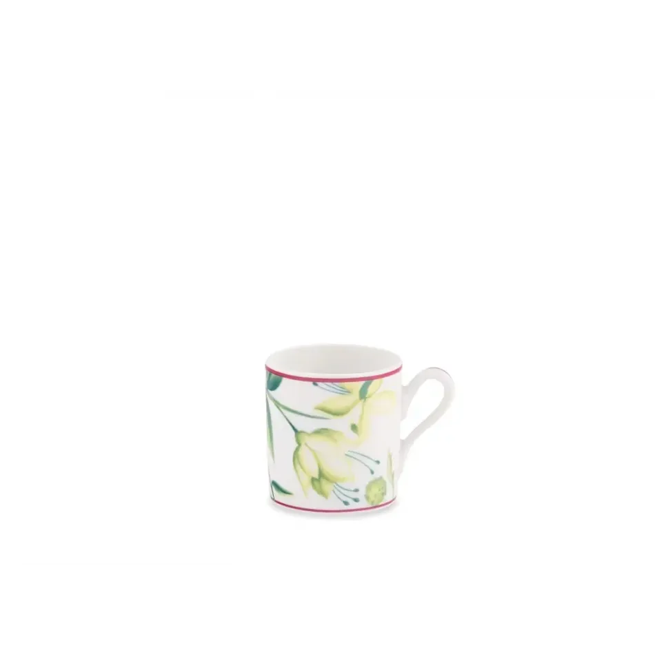 Florenza - Acanto Fondo Bianco Impero Coffee Cup Cc 80 Oz. 2,7