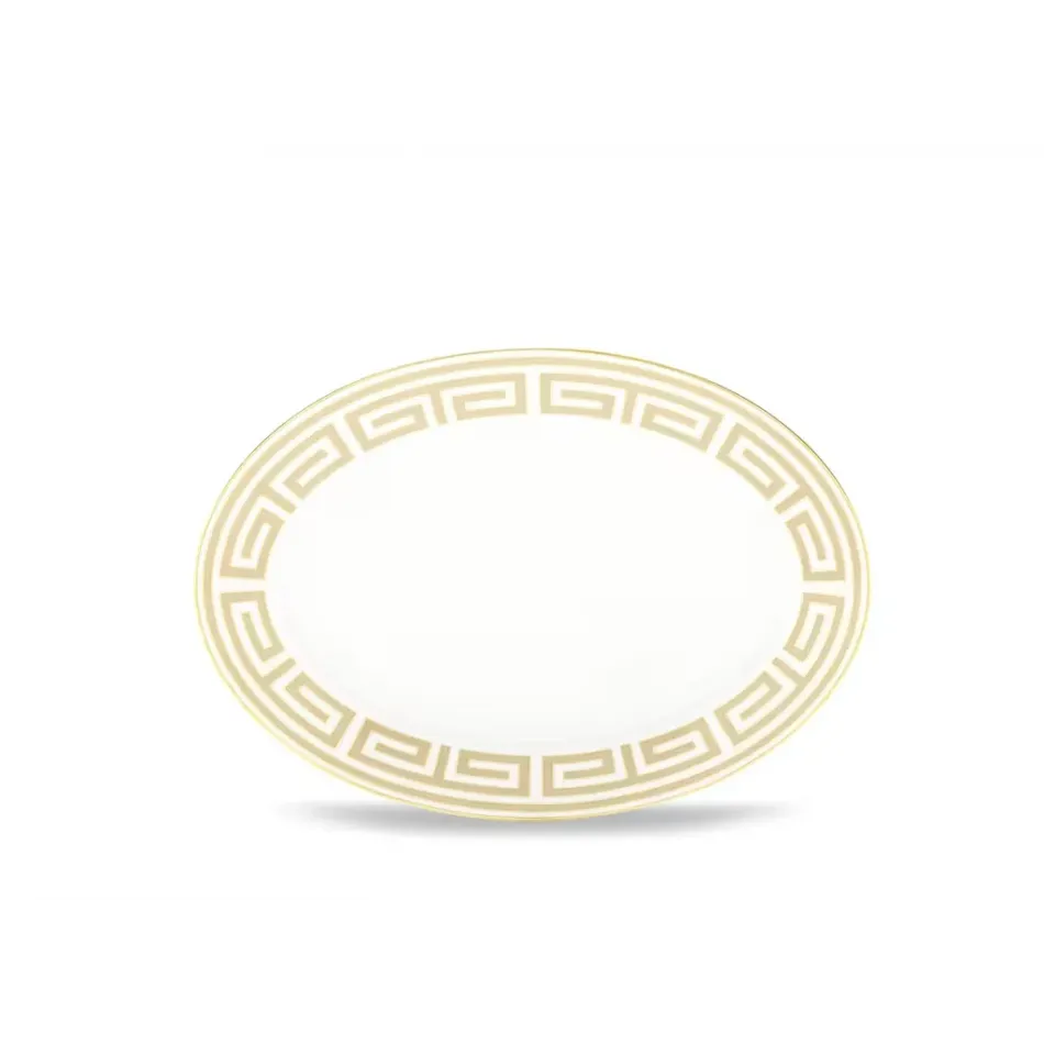 Labirinto Cachemire Oval Flat Platter Cm 34 In. 13 1/4, Impero Shape