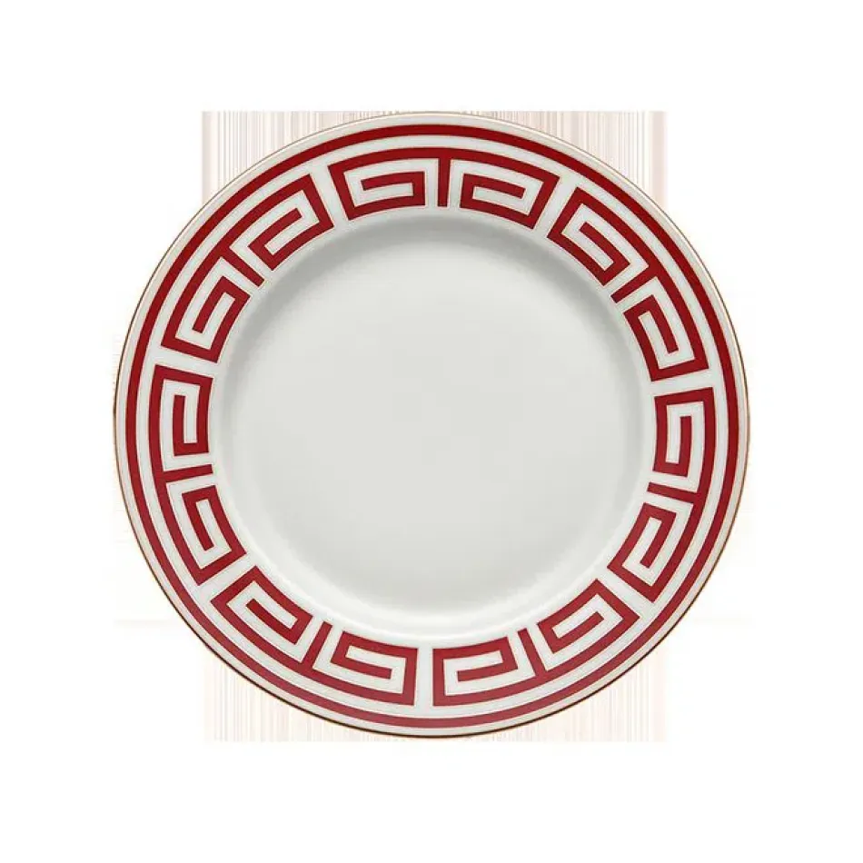 Labirinto Scarlatto Round Flat Plate In. 12 Cm 30.5 Impero