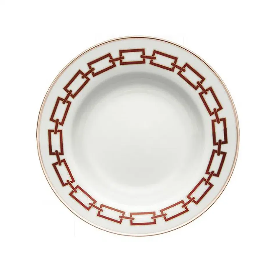 Catene Scarlatto Soup Plate 9 1/2 in