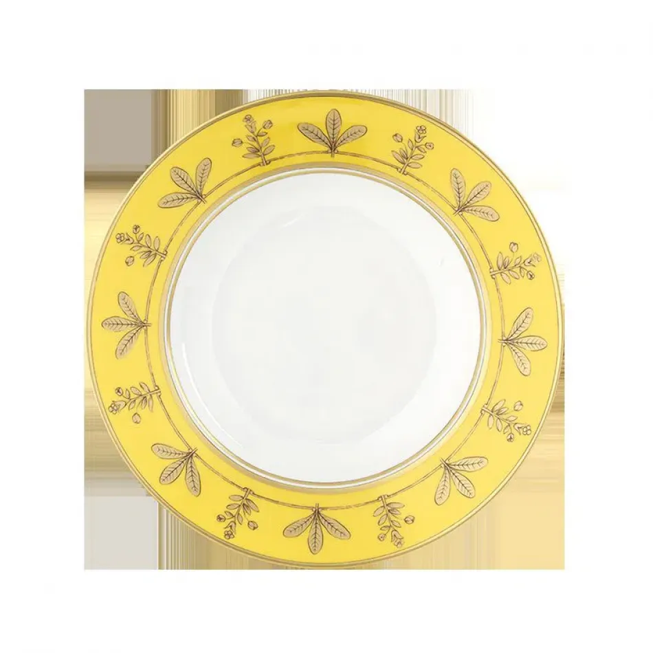 Voliere Senape /Mustard Soup Plate 9 1/2 in