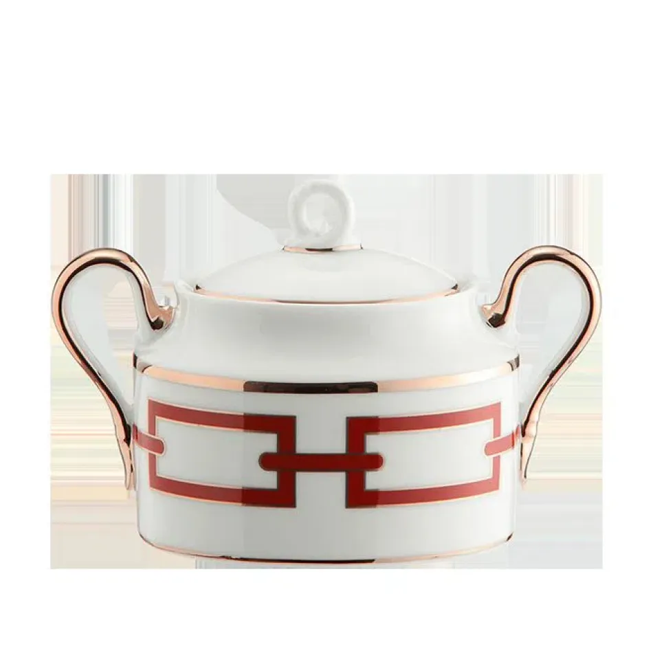 Catene Scarlatto Sugar Bowl With Cover 5 1/4 oz