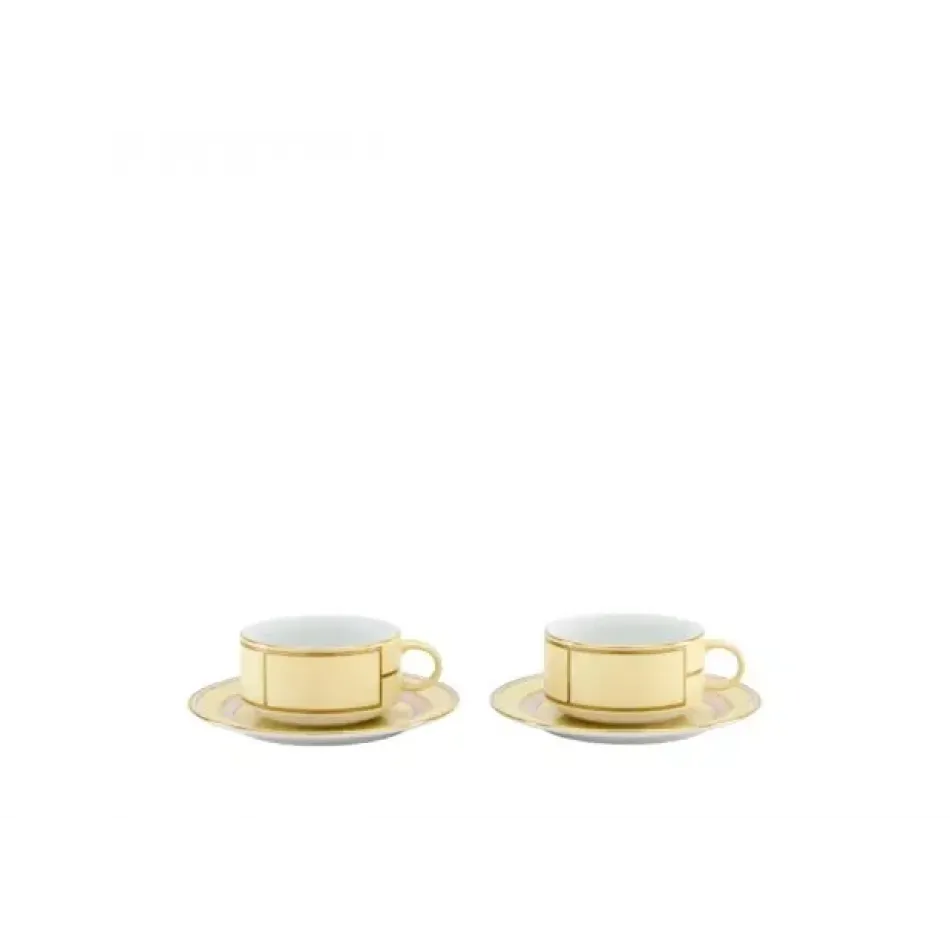 Diva Giallo (Yellow) Tea Set For 2 pc 4