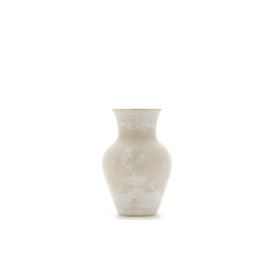 Oriente Italiano Meringa Ming Vase In. 9 Cm 25