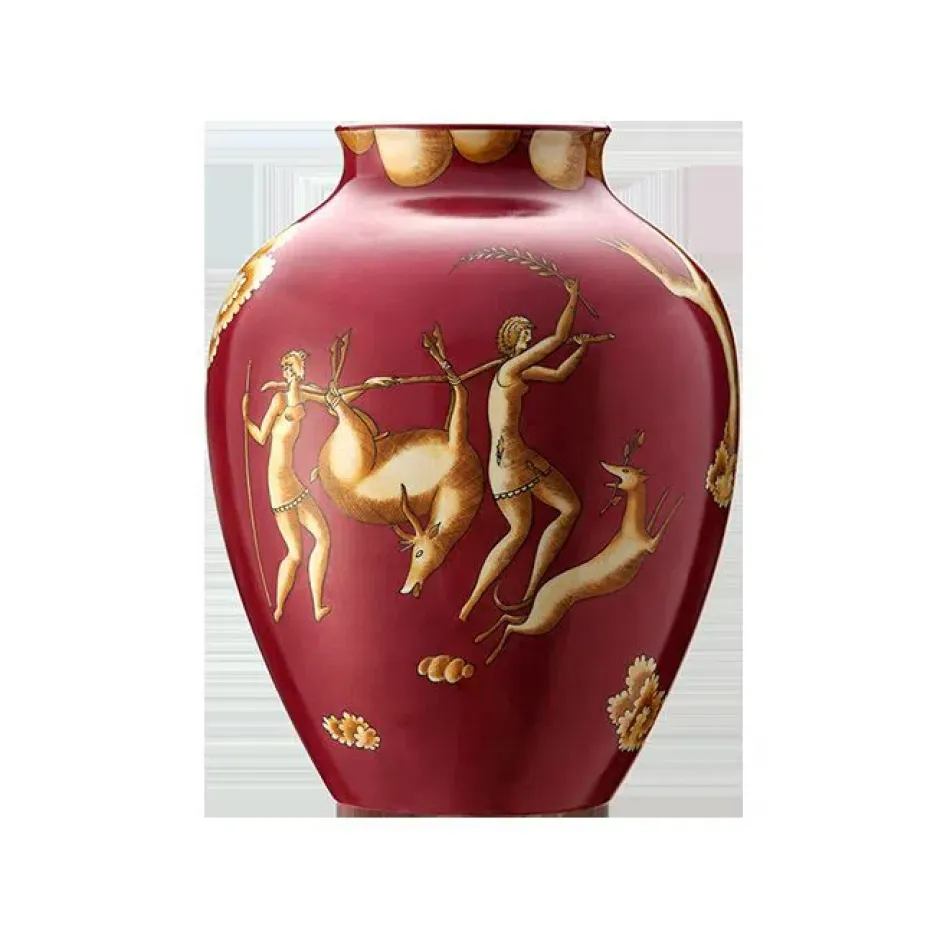 La Venatoria Orcino Vase H Cm 29 In. 11 1/2