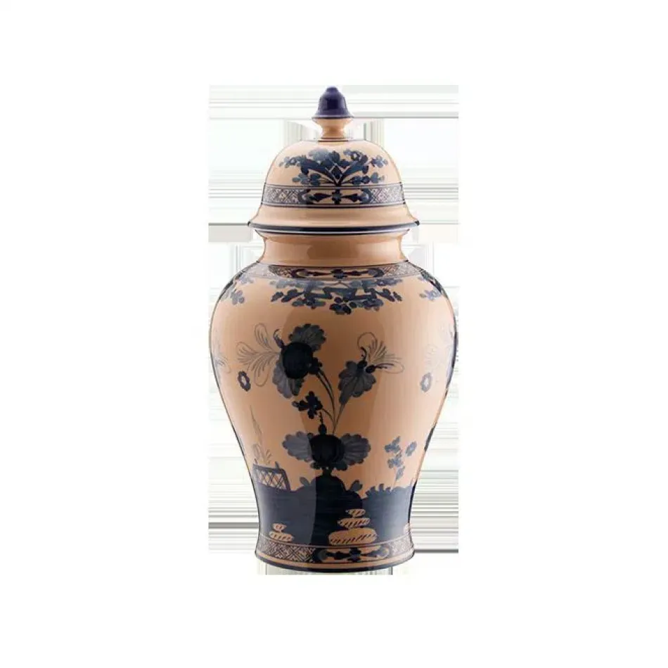 Oriente Italiano Cipria Potiche Vase With Cover In. 15 Cm 38