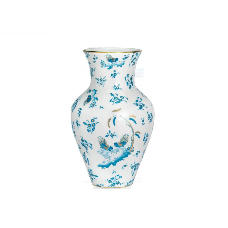 Oro Di Doccia Turchese Ming Vase H Cm 30 In. 12