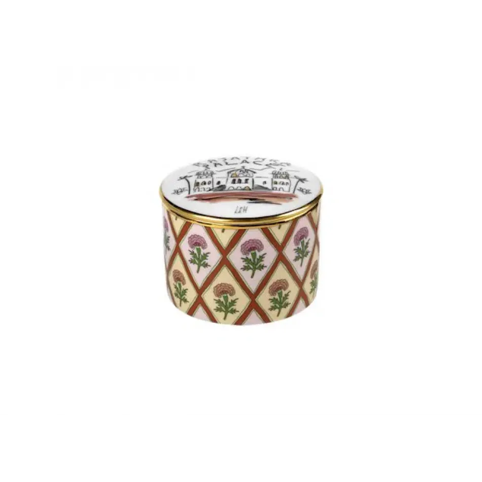 Profumi Luchino/Rajathra Palace Trinket Box Cm 8 In. 3.14