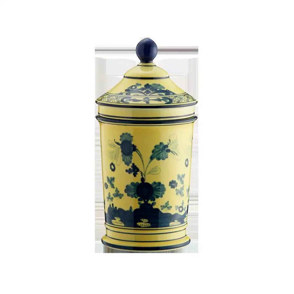 Oriente Italiano Citrino Pharmacy Vase With Cover 8 in