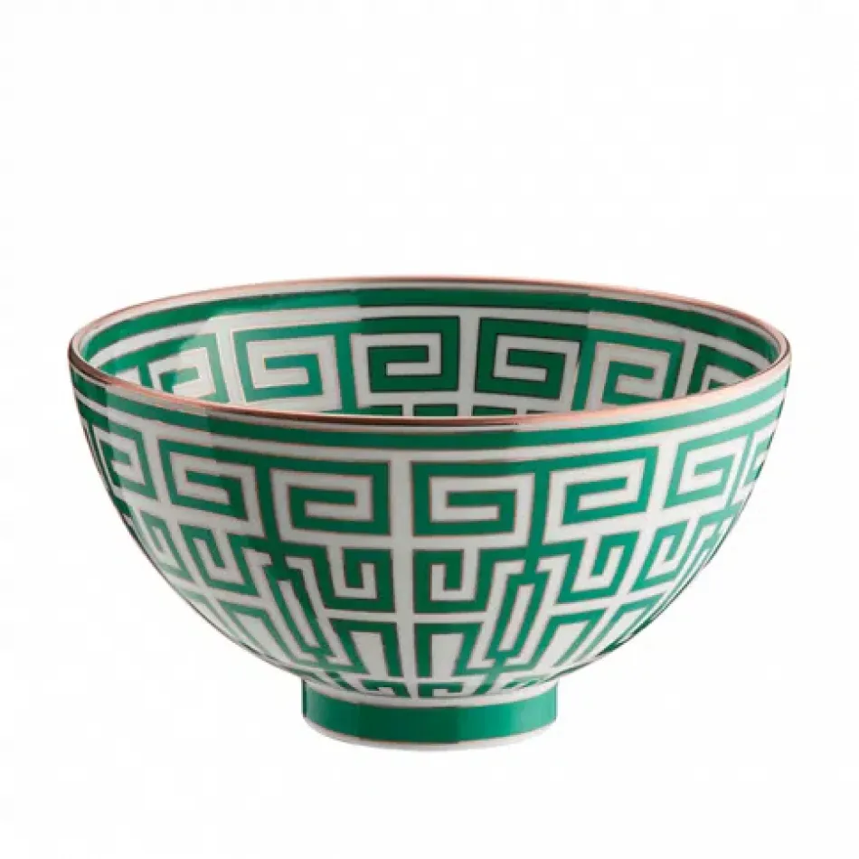 Labirinto Smeraldo Gio Ponti Bowl H In. 4 1/4 Cm 11