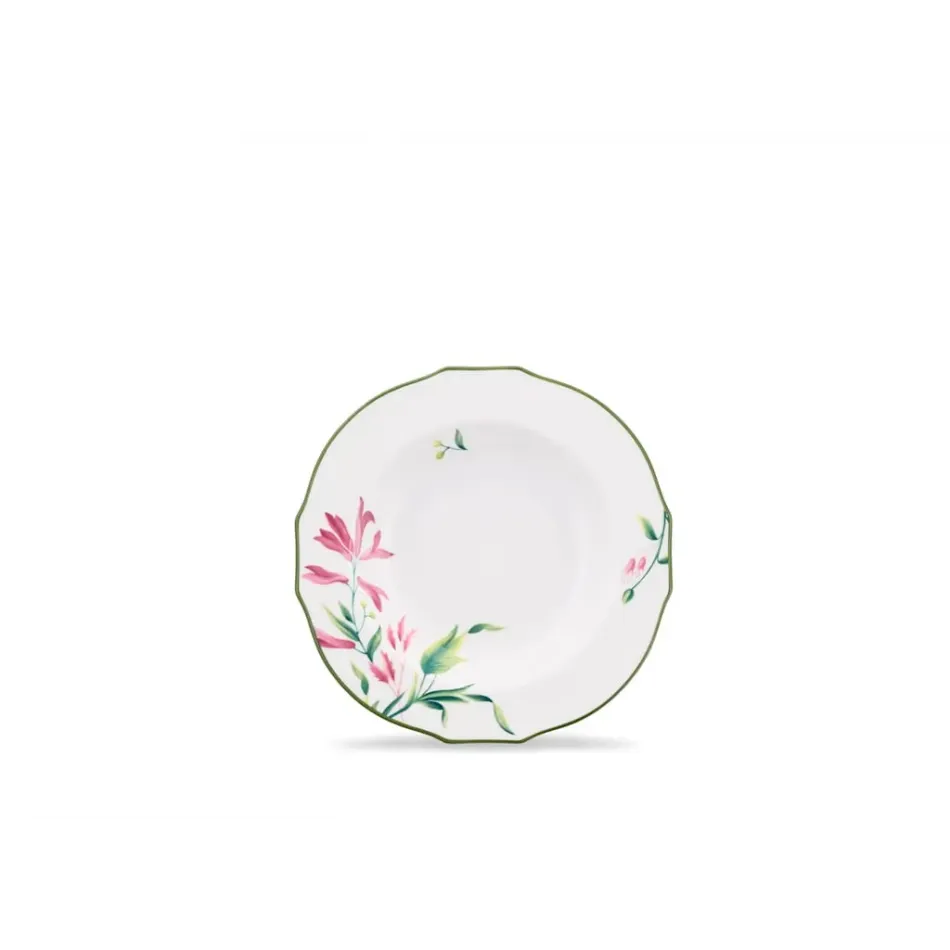 Florenza - Malva Fondo Bianco Duchessa Soup Plate Cm 23 In. 9