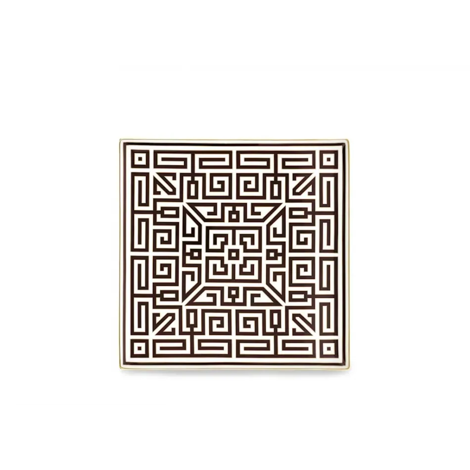 Labirinto Ebano Vide Poche Squared Plate Cm 30 In. 18 1/4 Feeling Shape