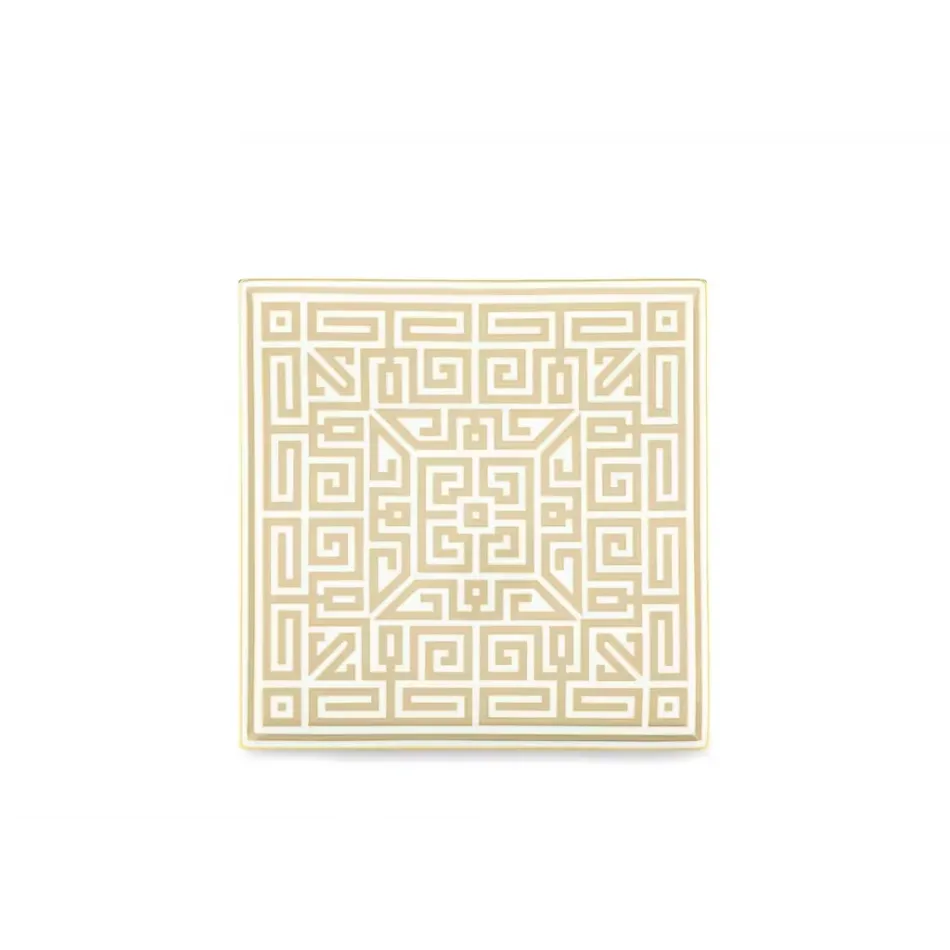 Labirinto Cachemire Vide Poche Squared Plate Cm 30 In. 18 1/4 Feeling Shape