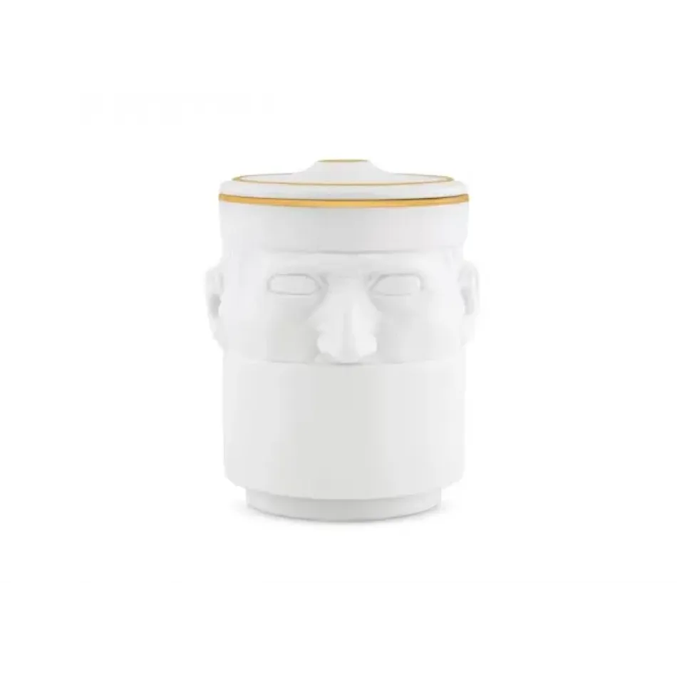 LCDC Art Edition Il Seguace Candle Holder cm 12 in 3/4 Pure White
