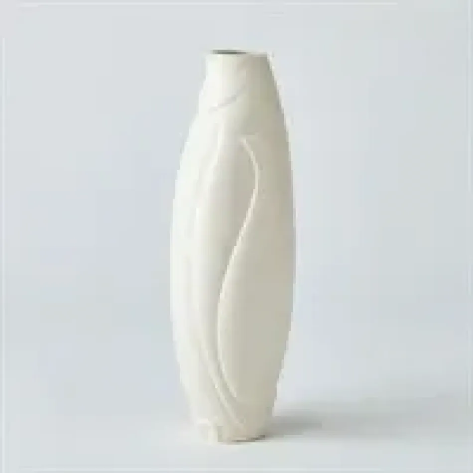 Penguin Vase - Matte White - Tall