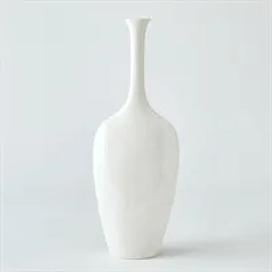 Silhouette Vase - White - Slim