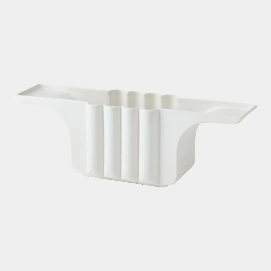 Flying Column White Bowl