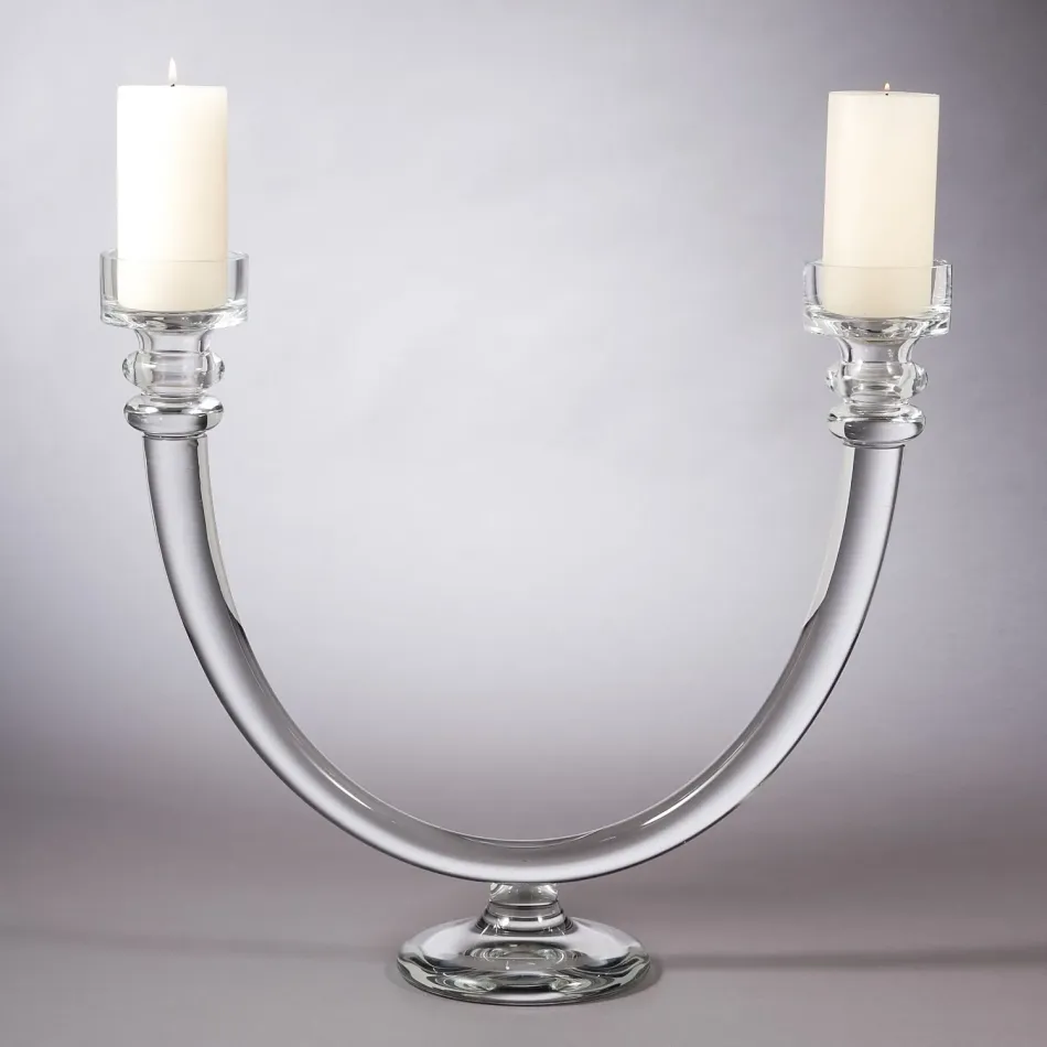 Two Lite Glass Tube C/Abra