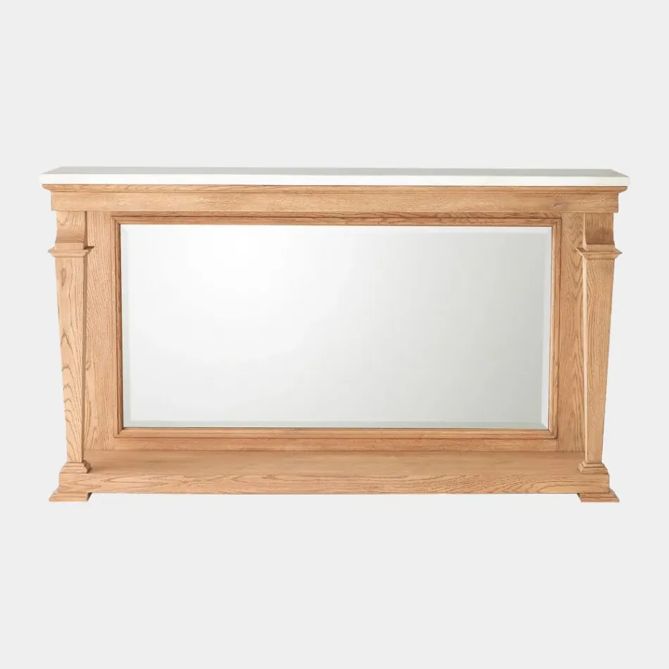 Josephine Bleached Oak Console