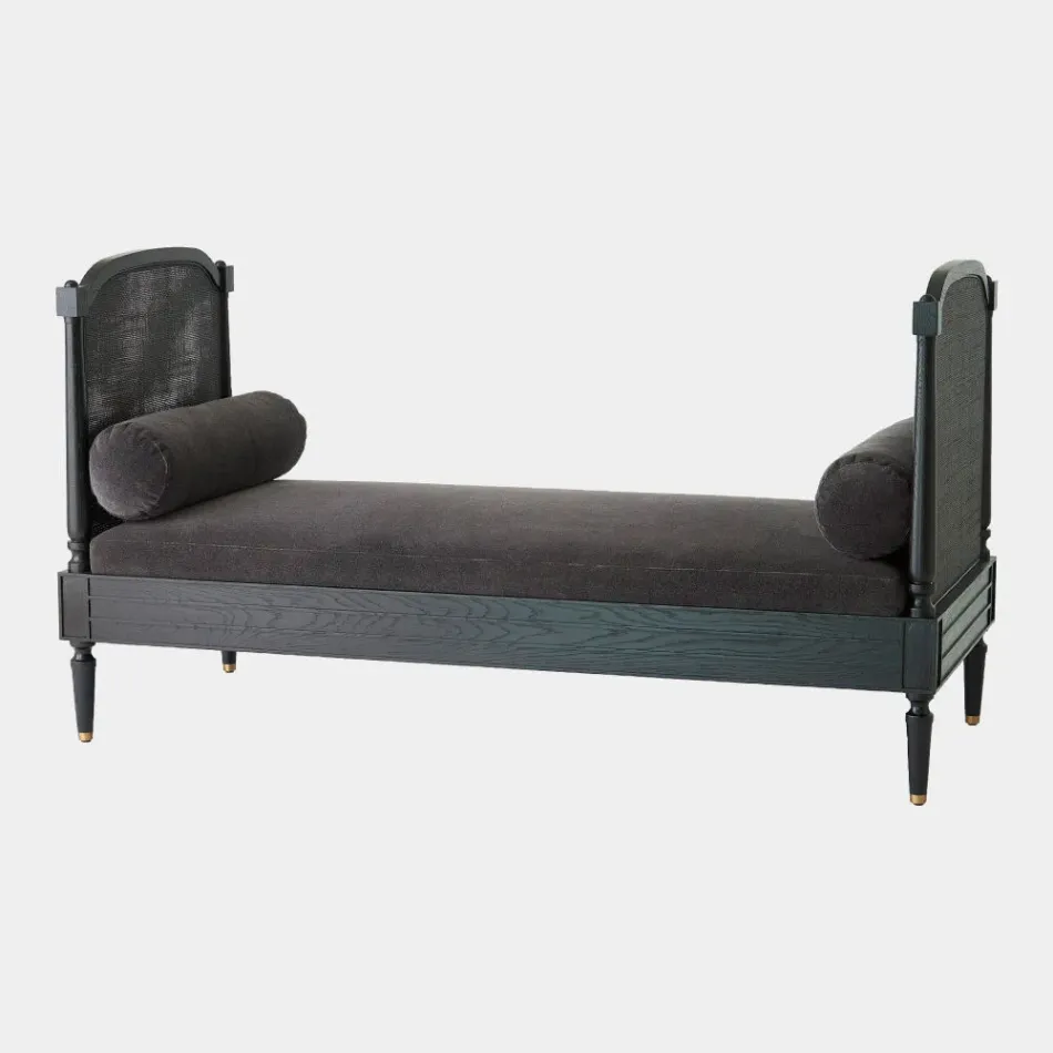Josephine Blackened Oak Daybed