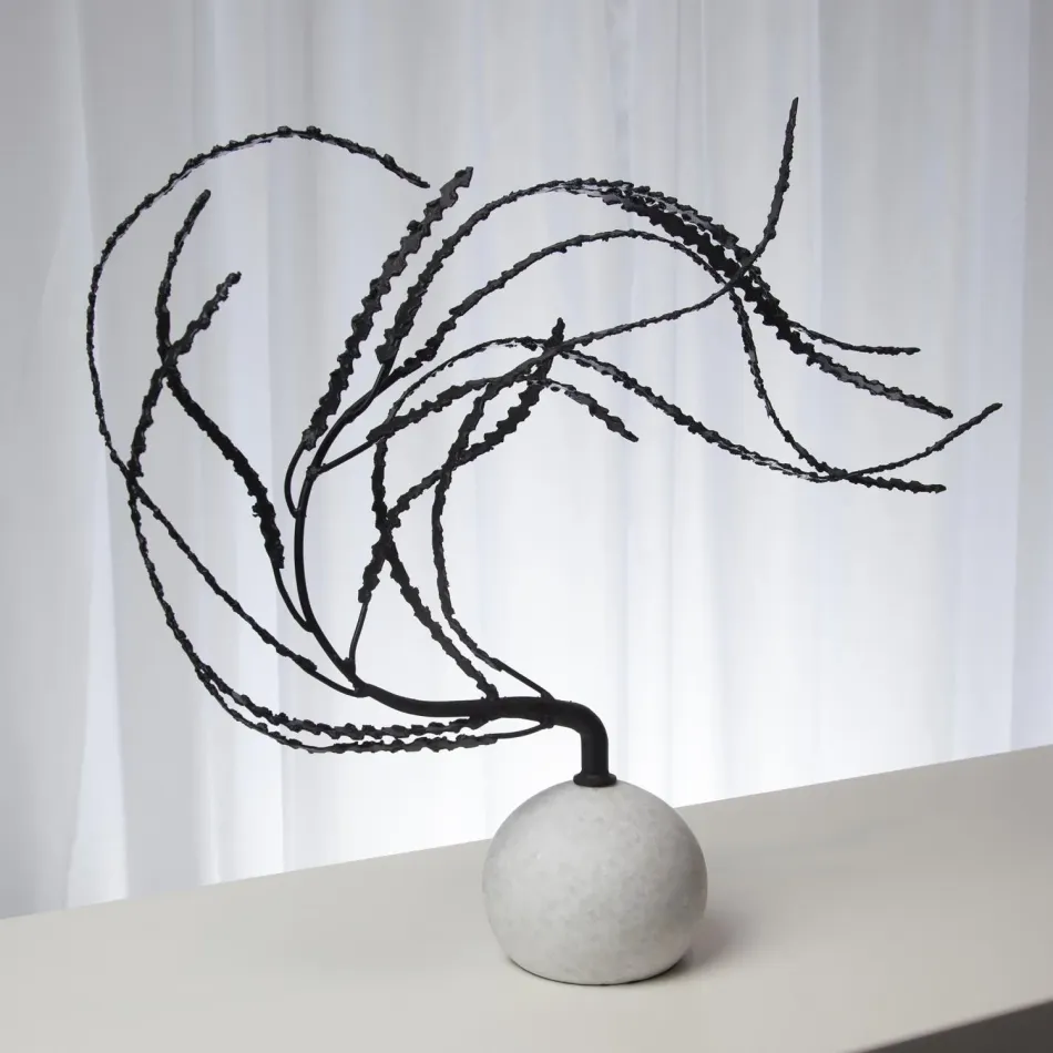 Iron Thistle Sculpture