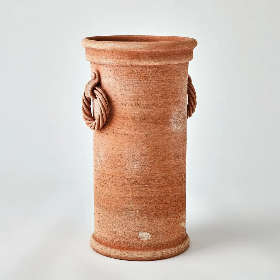 Rope Handle Vessel - Terracotta