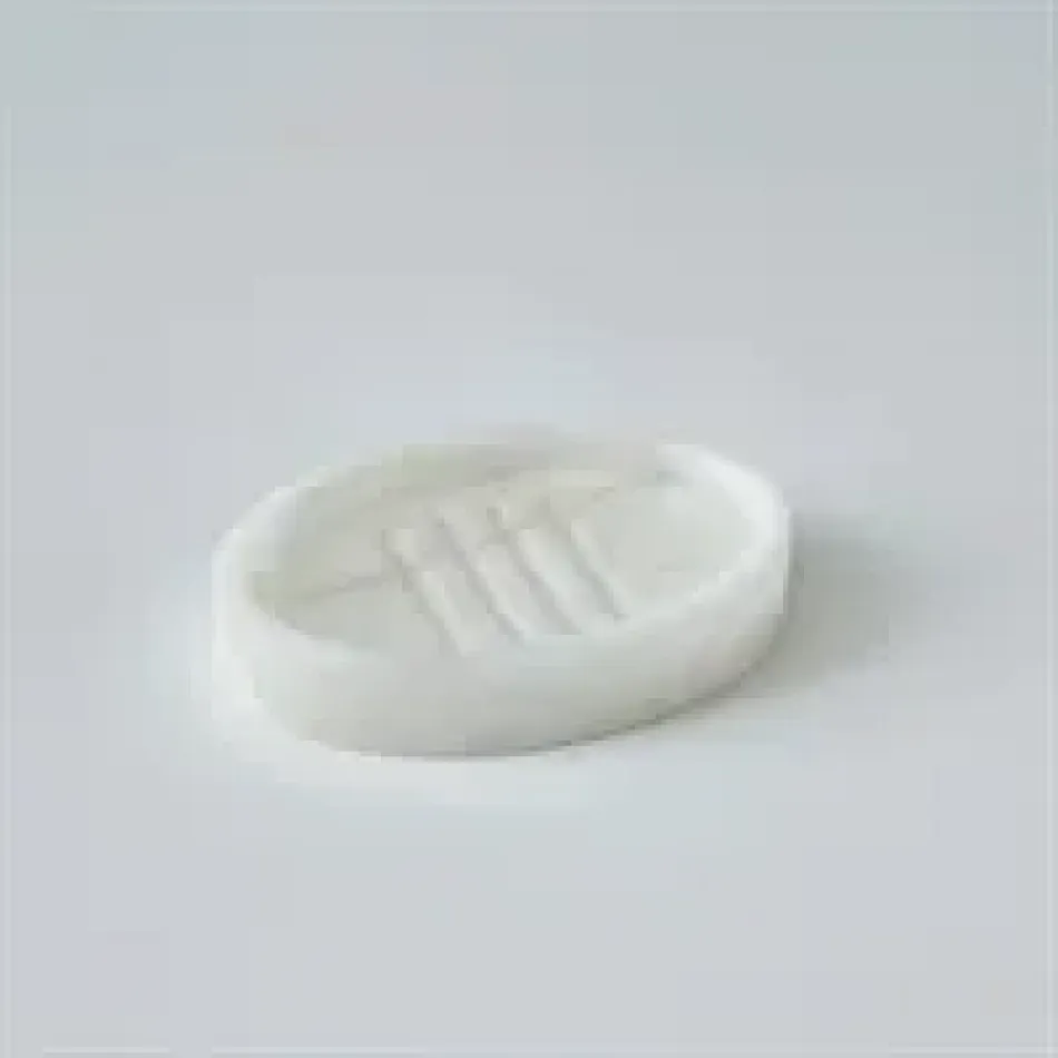 Alabaster Oval Soap Dish