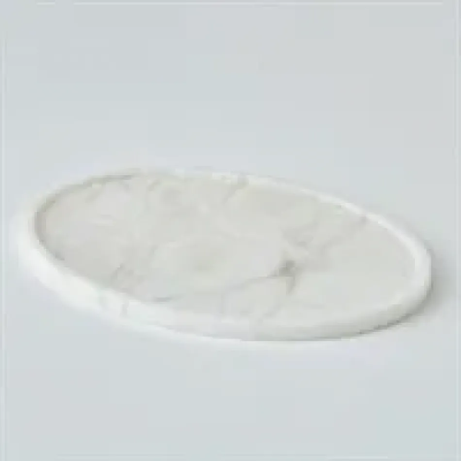 Alabaster Oval Tray