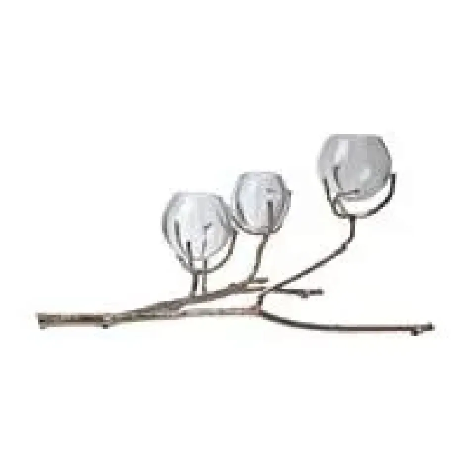 Twig 3 Vase Holder Nickel