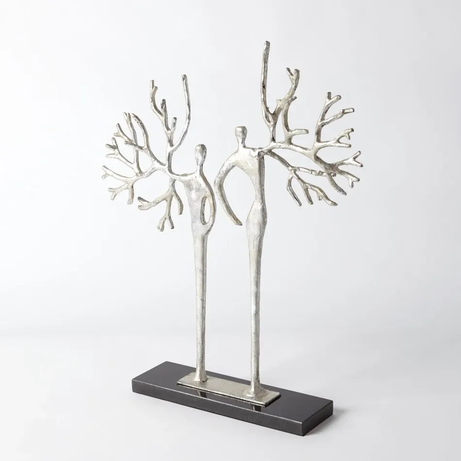 Branch Man and Woman Silver Leaf