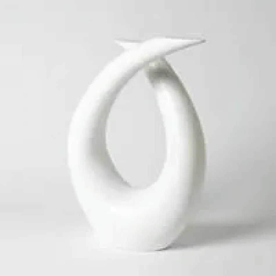 Loop Sculpture Matte White
