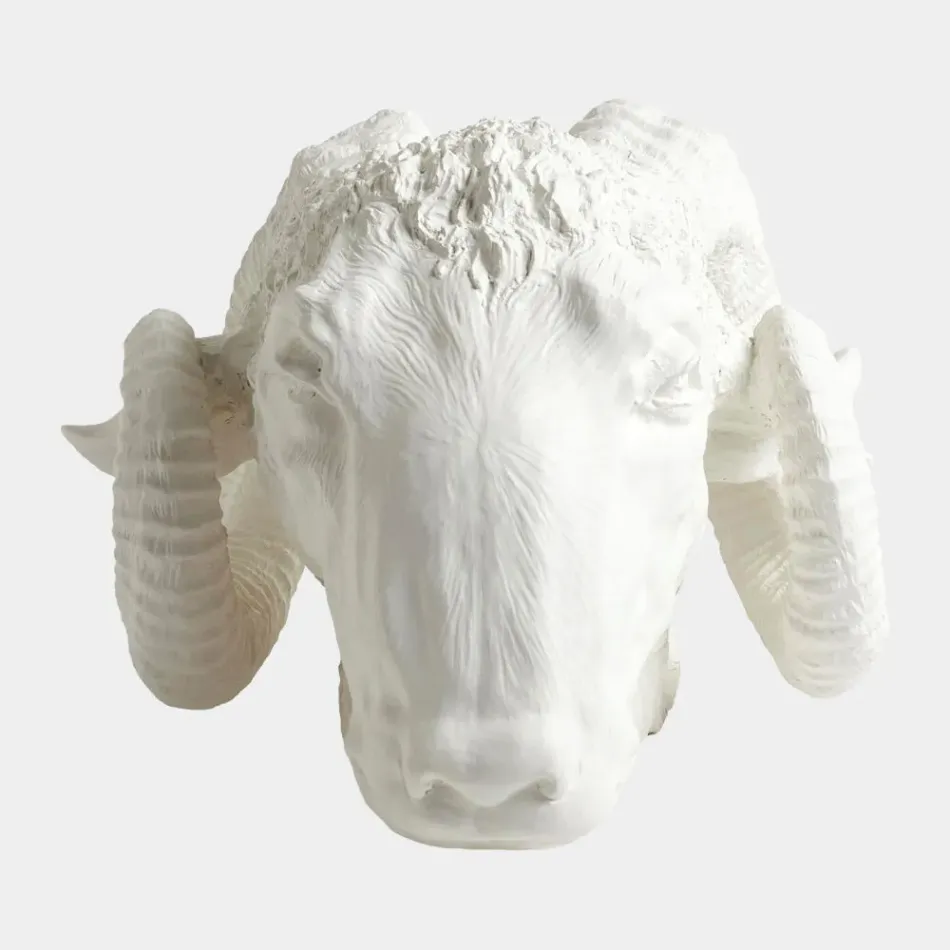 Capricorn Matte White Sculpture