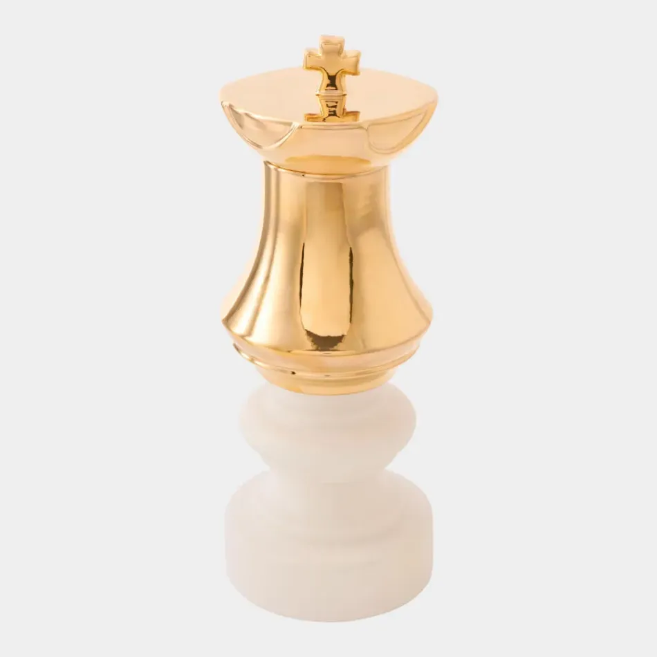Gambit White/Gold Jar Queen