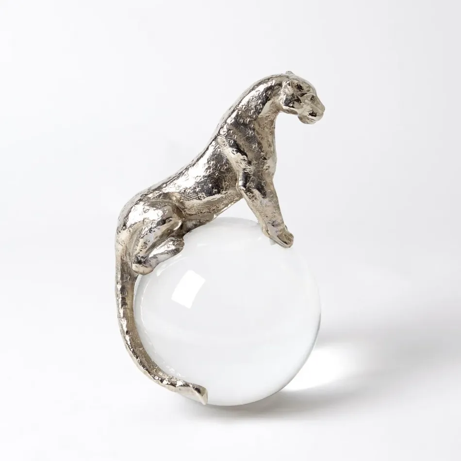 Jaguar on Crystal Sphere Nickel