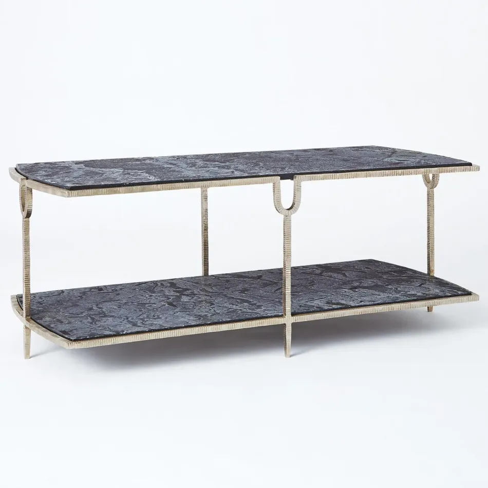 Curve Cocktail Table Silver